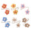 Flower Curtain Tiebacks Metal Rope Holdbacks 4 pcs 8