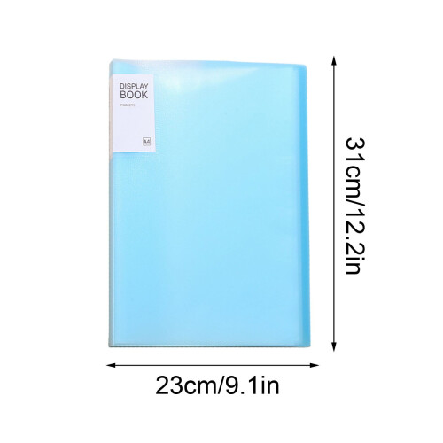 Art Portfolio A4 Rhinestone Storage Binder with Plastic 2