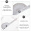 Round Head Protractor with Swing Arm 1 Piece 6