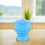 Urine Pot with Lid for Women Plastic 1 Pack 2