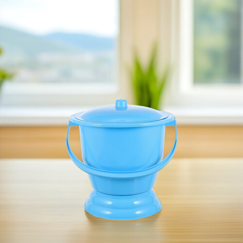 Urine Pot with Lid for Women Plastic 1 Pack 1