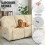 Sesselbezug-Set, beige, Spinnennetz-Design, 8-teilig 6