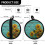 Pocket Pot Holders and Oven Mitts Set 2-Pack 8 Inch Round 7
