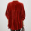 Blusa feminina de veludo com decote em V e mangas compridas 8