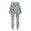 Women's Hibiscus Pink Skorted Leggings M 5