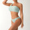Ensemble bikini uni pour femme avec liens ajustables 1