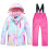 Girls' Ski Jacket and Pants Set Size 7 4