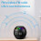Altoparlante Bluetooth portatile con subwoofer, display LED e radio 5