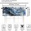 Marble Valance Curtain 54x18in Abstract Foil Texture White 5