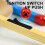 Match Shape Candle Lighter Slim Butane Refillable Long 4