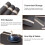 PVC Table Mats Brown Durable Washable Heat Resistant Set of 7
