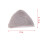 Orecchie decorative per casco, grigie, ornamento portatile per bicicletta 3