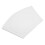 PVC Wedge Placemats Non-Slip 7 pcs White 8