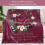 Plaid doux bordeaux 40x50 pouces 2