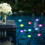 Ηλιακό πλωτό φως LED Lotus για πισίνα, λίμνη και κήπο 6