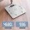 Smart Body Composition Scale with Bluetooth, White, 500 lbs 4