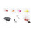Fishing Flies Kit Ants Nymphs 32 pcs 7