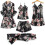 Women's Lace Print Pajama Set 5-Piece 3