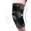 Fascia di supporto per ginocchio regolabile e traspirante, nera, modello M1PC 5