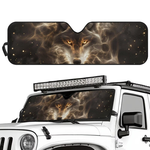 Windshield Sun Shade for Jeep Wrangler JL/JLU and Gladiator 1