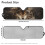 Windshield Sun Shade for Jeep Wrangler JL/JLU and Gladiator 5