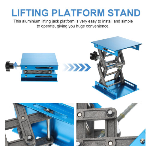 Aluminum Lift Table Stand Height Adjustable 1 Piece 2
