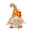 Lighted Fall Gnome and Pumpkin Plush Decor 2 Pack 2