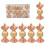 Glass Ornament Decorative Gift Box Candy Prop Christmas 2