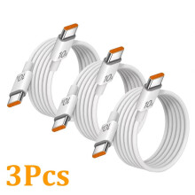 120W 10A USB-C-Schnellladekabel (3 Stück) | Länge: 1 m