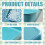 Small Plastic Litter Box for Kittens 13.9 x 9.8 x 3 in 3