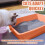Small Plastic Litter Box for Kittens 13.9 x 9.8 x 3 in 4