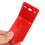 OUNONA red metal fire extinguisher bracket with hook design 8