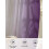 Purple and White Gradient Sheer Curtains 52x45 Rod Pocket 6