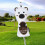 Golf Headcover Waterproof PU Leather Bear Design Driver 5