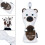 Golf Headcover Waterproof PU Leather Bear Design Driver 6