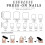 French Tip Press-on Toenails Floral Short Square Glossy 3