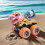 Dinosaur Construction Toy Car – Push and Go Engineering 6