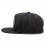 Star Embroidered Baseball Cap Black Snapback 2