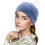 Wool Knitted Headband Pure Color Double Layer 3