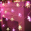Snowflake String Lights, Battery-Powered, IP44 Waterproof, 4