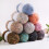 Mohairgarn, weich, bunte Punkte, 100 g 4