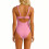Damen-Einteiler-Badeanzug mit Spitzen-Bralette-Oberteil 4