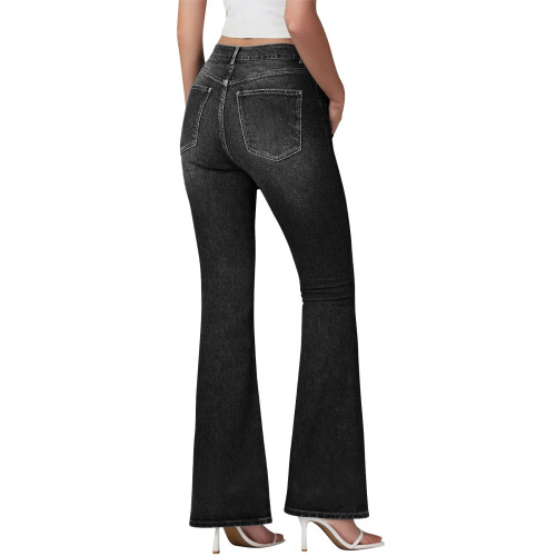 Slim-jeans med lommer til kvinder 2