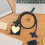 Charging Cable Protector Case Beige Black 7