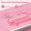 Wireless Keyboard and Mouse Set Retro Typewriter Style 4
