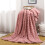 Wool Shawl Blanket Fleece Throw 100x70 cm 6