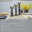 Vintage schwarze Windlichter mit Metallsockel 2