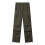 Calça cargo feminina de perna reta e elástica com bolsos de botão. 4