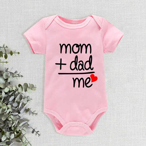 Babybodys Kurzarm mit Buchstabenprint, Größe 18M 2