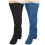 Calze da donna al ginocchio, morbide e calde, in peluche (2 paia) 3